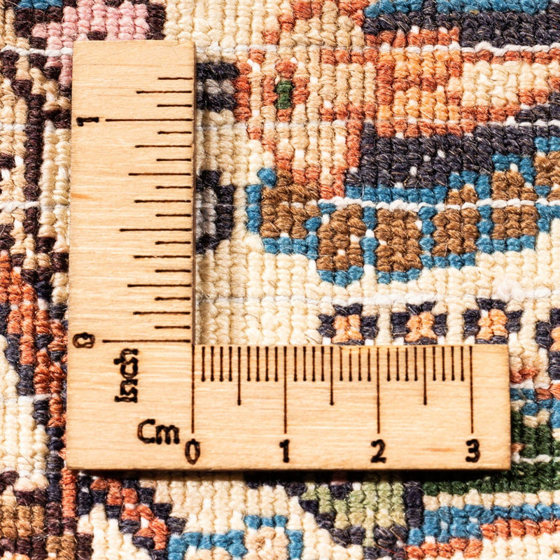 Persisk teppe - klassisk - 240 x 194 cm - mørk rød