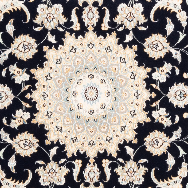 Persisk teppe - Nain - Premium - 154 x 104 cm - mørkeblå