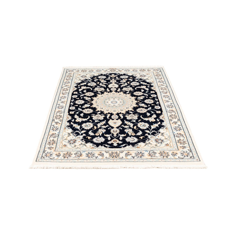 Persisk teppe - Nain - Premium - 154 x 104 cm - mørkeblå