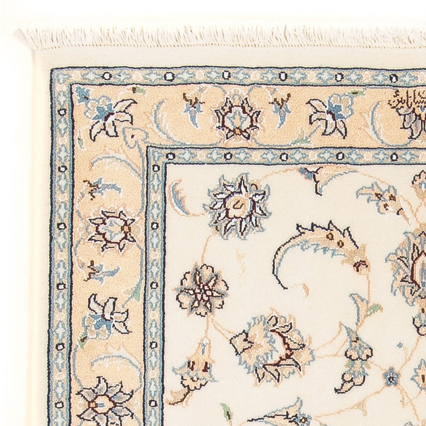 Persisk teppe - Nain - Premium - 115 x 74 cm - krem