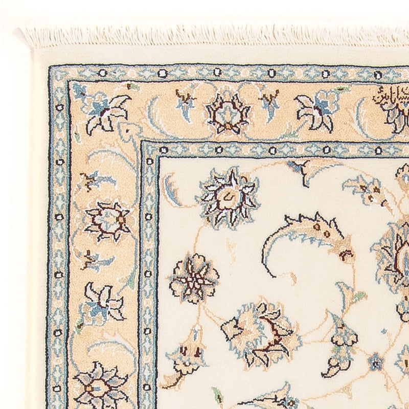 Persisk teppe - Nain - Premium - 115 x 74 cm - krem