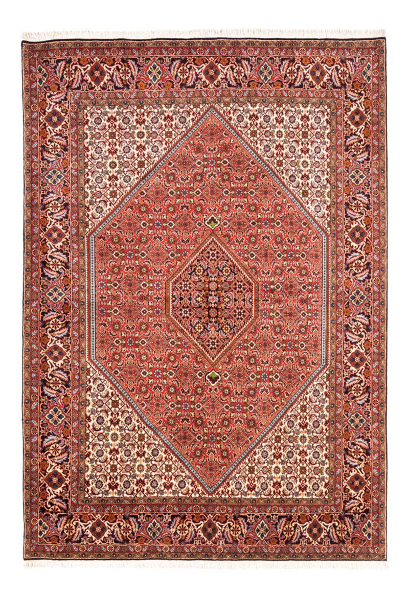 Persisk teppe - Bijar - 253 x 168 cm - rød