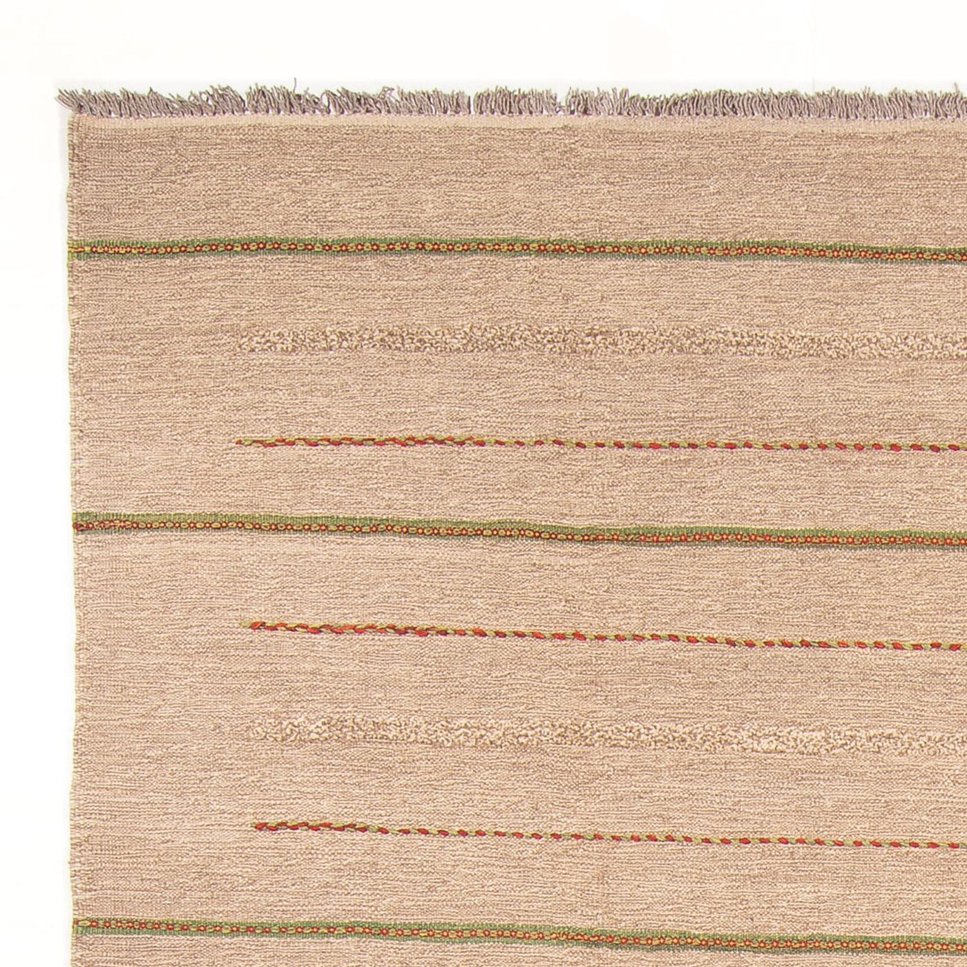 Kelim teppe - Trendy - 289 x 191 cm - lys beige