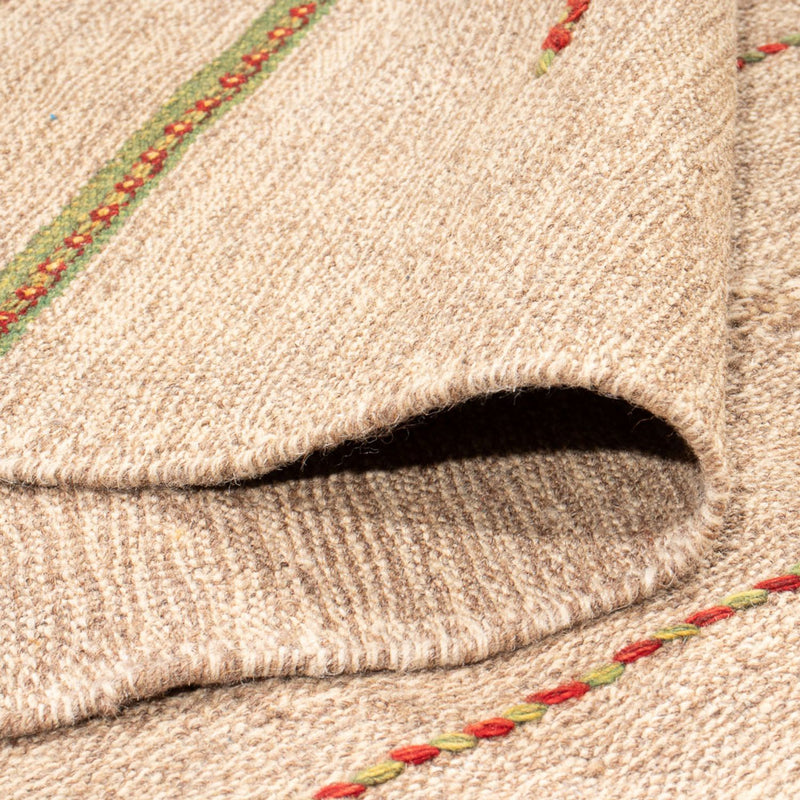 Kelim teppe - Trendy - 289 x 191 cm - lys beige