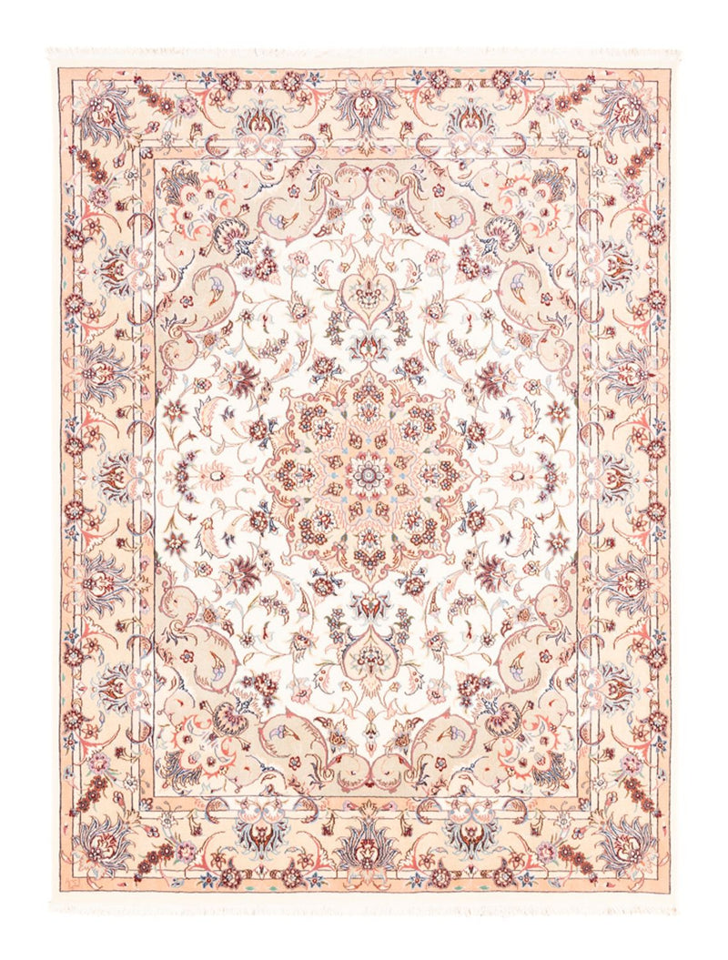 Persisk teppe - Tabriz - 197 x 149 cm - krem