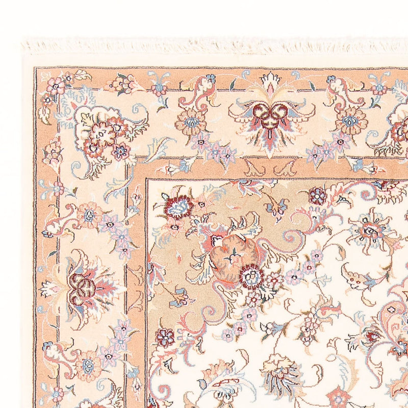 Persisk teppe - Tabriz - Royal - 195 x 147 cm - krem