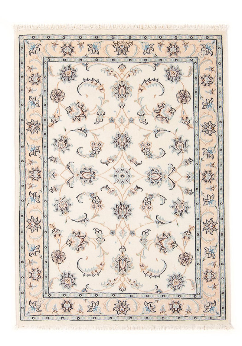 Persisk teppe - Nain - Premium - 119 x 81 cm - krem