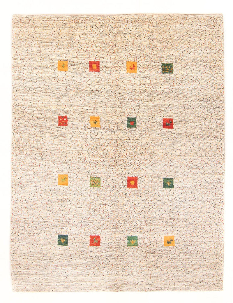 Persisk Gabbeh Teppe 202x157cm - Perserteppich Wollteppich
