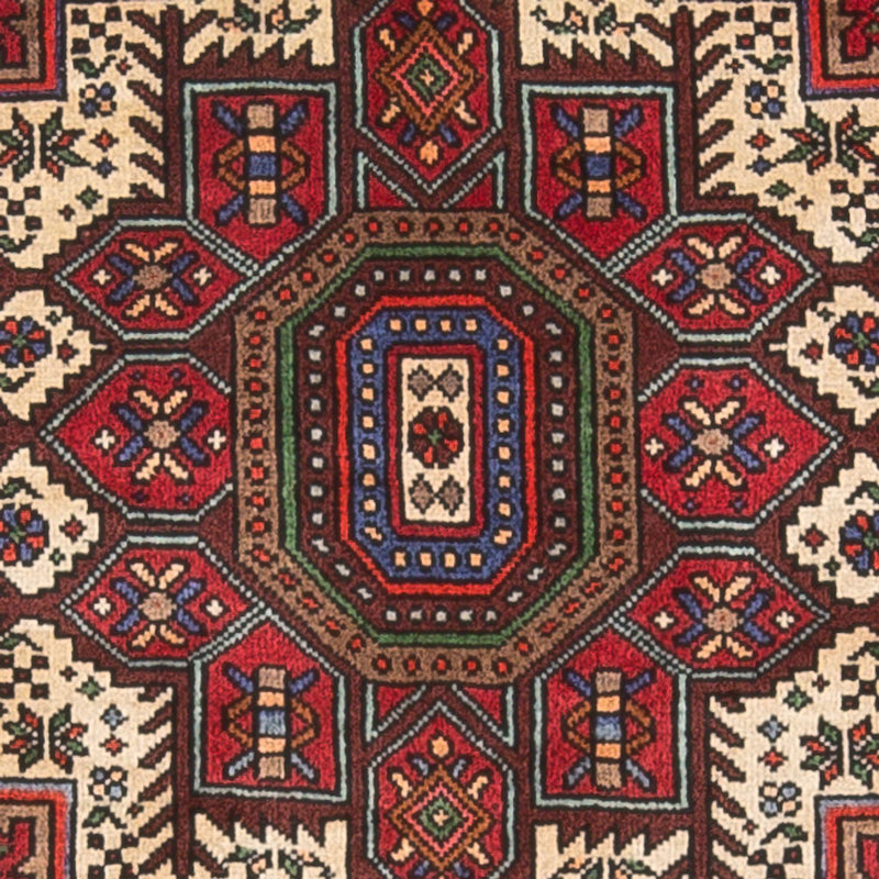 Persisk teppe - Nomadisk - 122 x 77 cm - rød