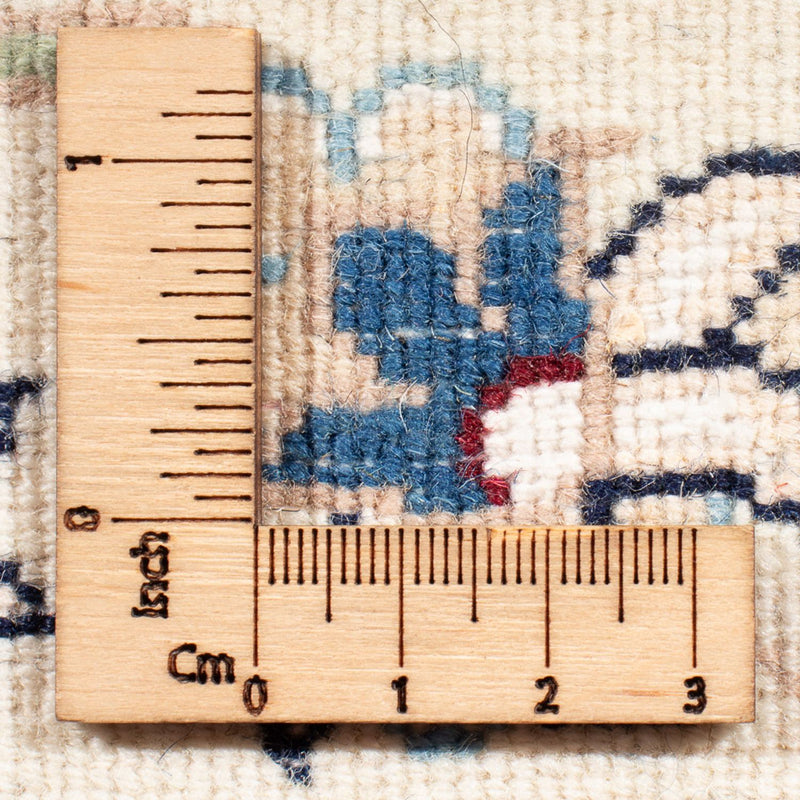 Persisk teppe - Nain - Premium - 119 x 82 cm - mørkeblå