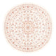 Persisk teppe - Tabriz rundt  - 154 x 147 cm - krem