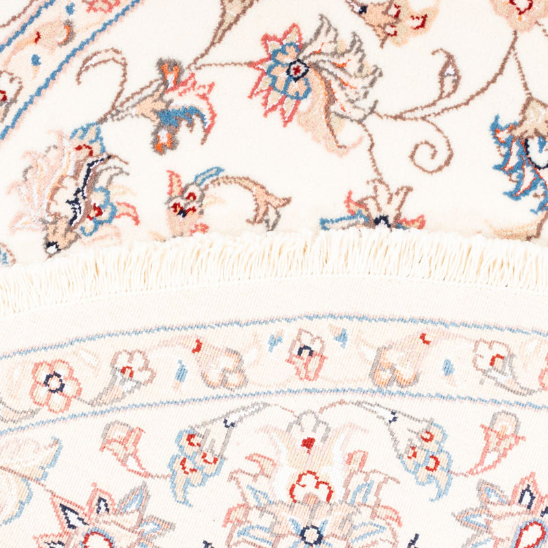 Persisk teppe - Tabriz rundt  - 152 x 146 cm - krem