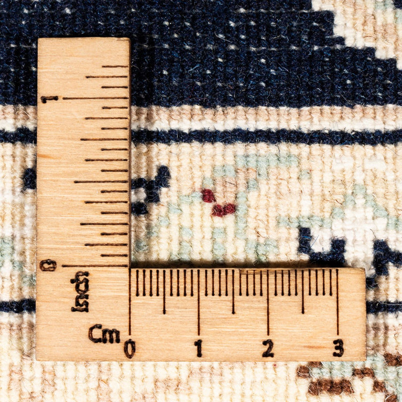 Persisk teppe - Nain - Premium - 158 x 105 cm - mørkeblå