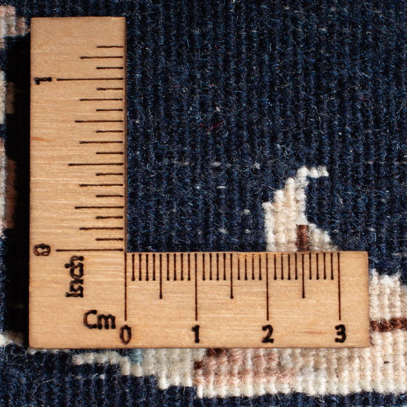 Persisk teppe - Nain - Premium - 115 x 80 cm - mørkeblå