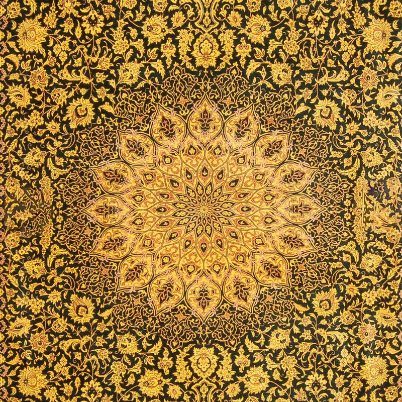 Qom silke Teppe 196x294cm - Persisk teppe