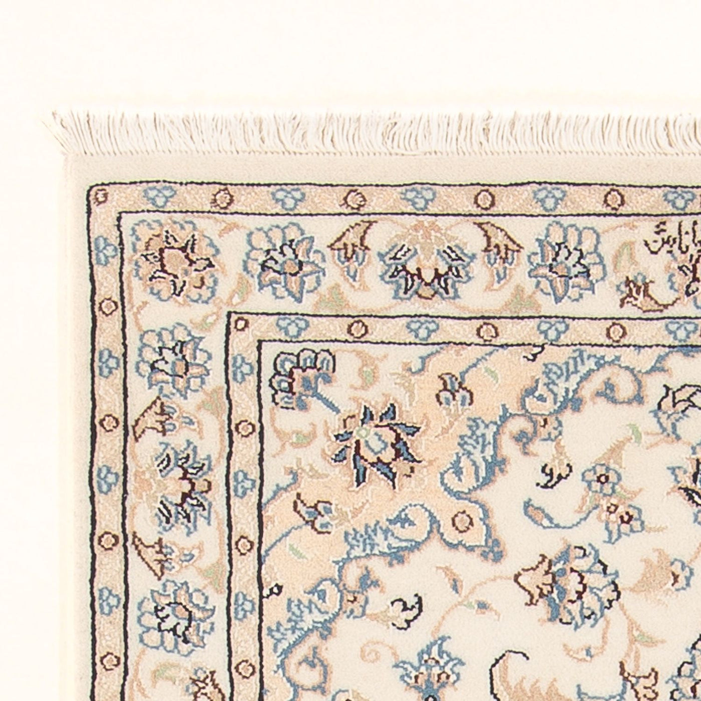 Persisk teppe - Nain - Premium - 140 x 76 cm - krem