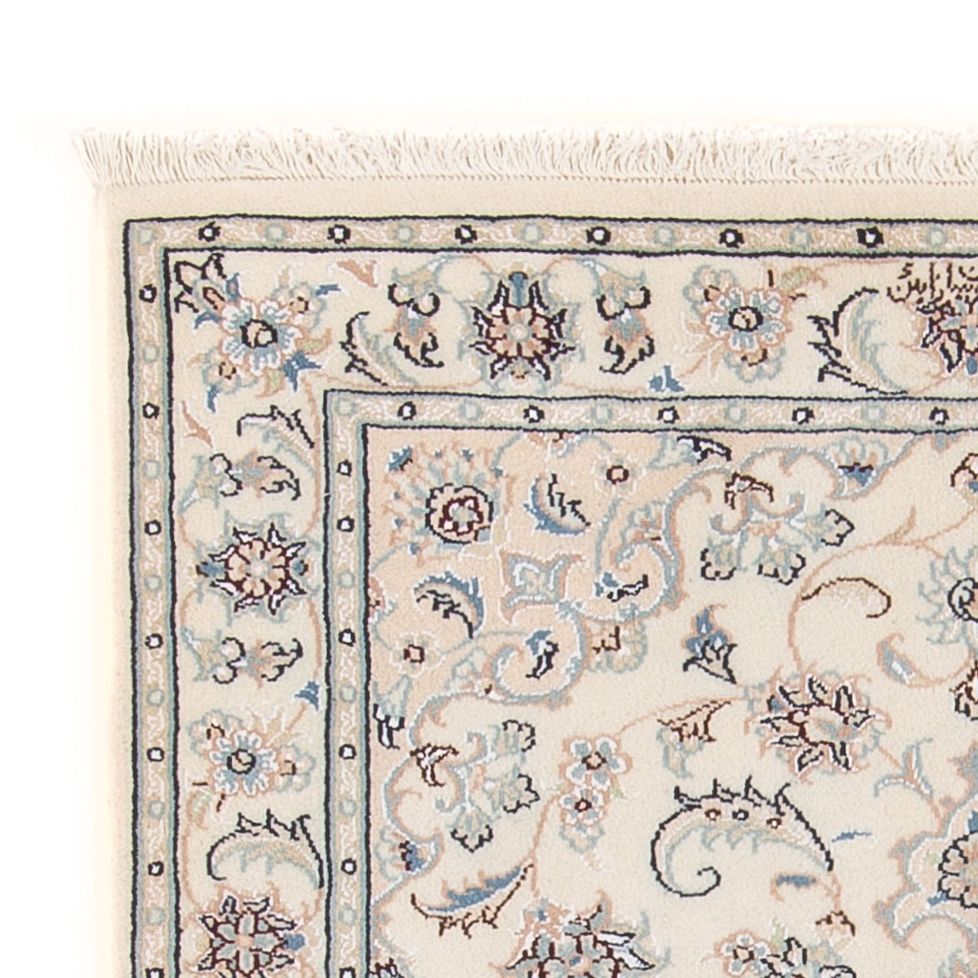 Persisk teppe - Nain - Premium - 120 x 83 cm - krem