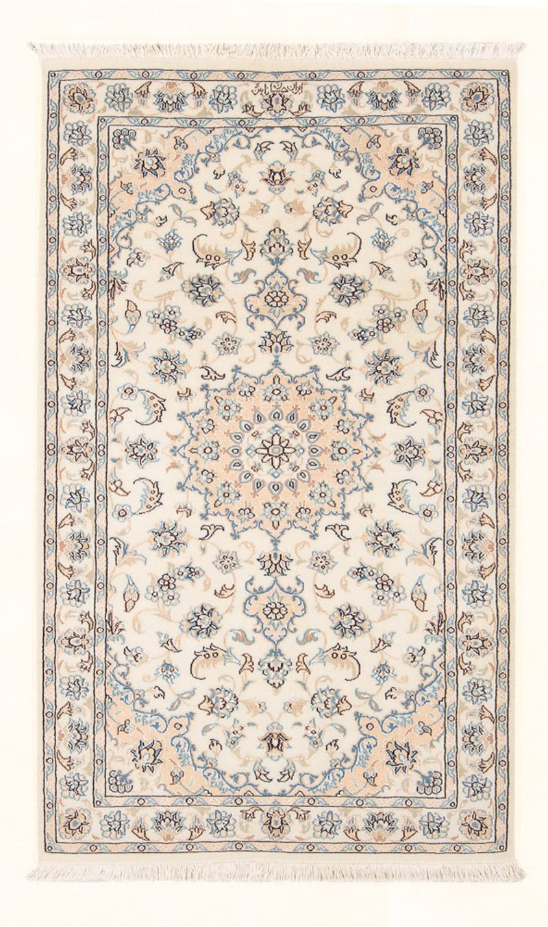 Persisk teppe - Nain - Premium - 134 x 75 cm - krem