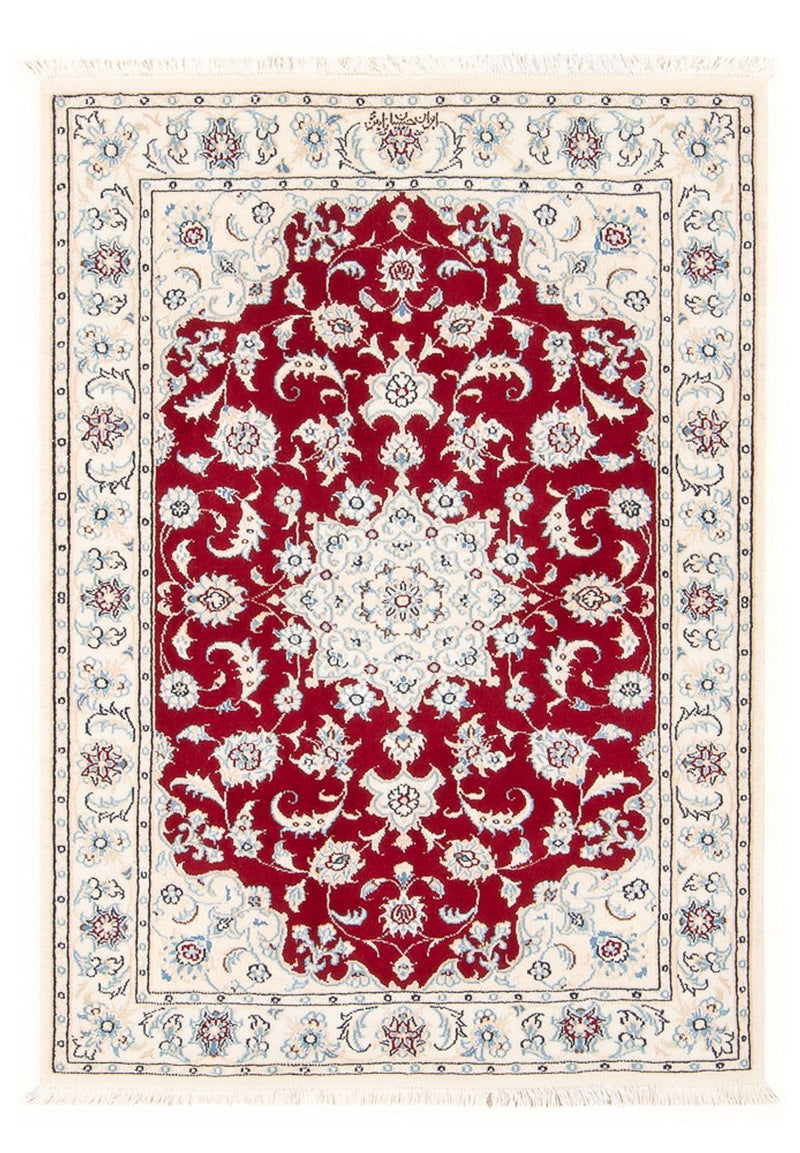 Persisk teppe - Nain - Premium - 119 x 80 cm - rød