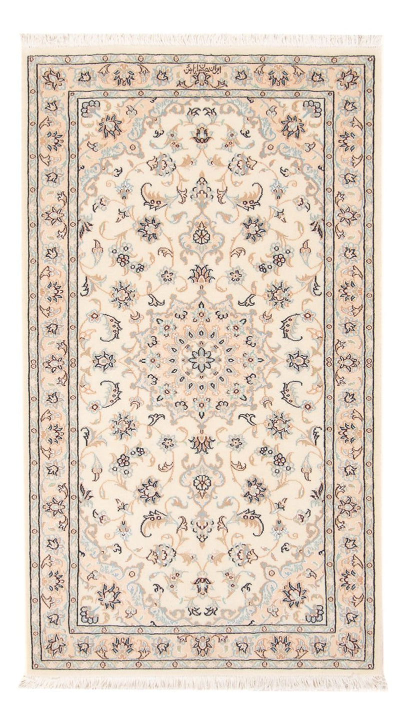 Persisk teppe - Nain - Premium - 134 x 76 cm - krem