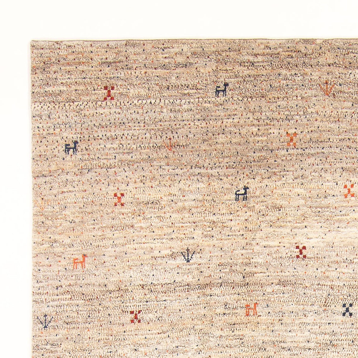 Persisk Gabbeh Teppe 204x298cm - Perserteppich Wollteppich