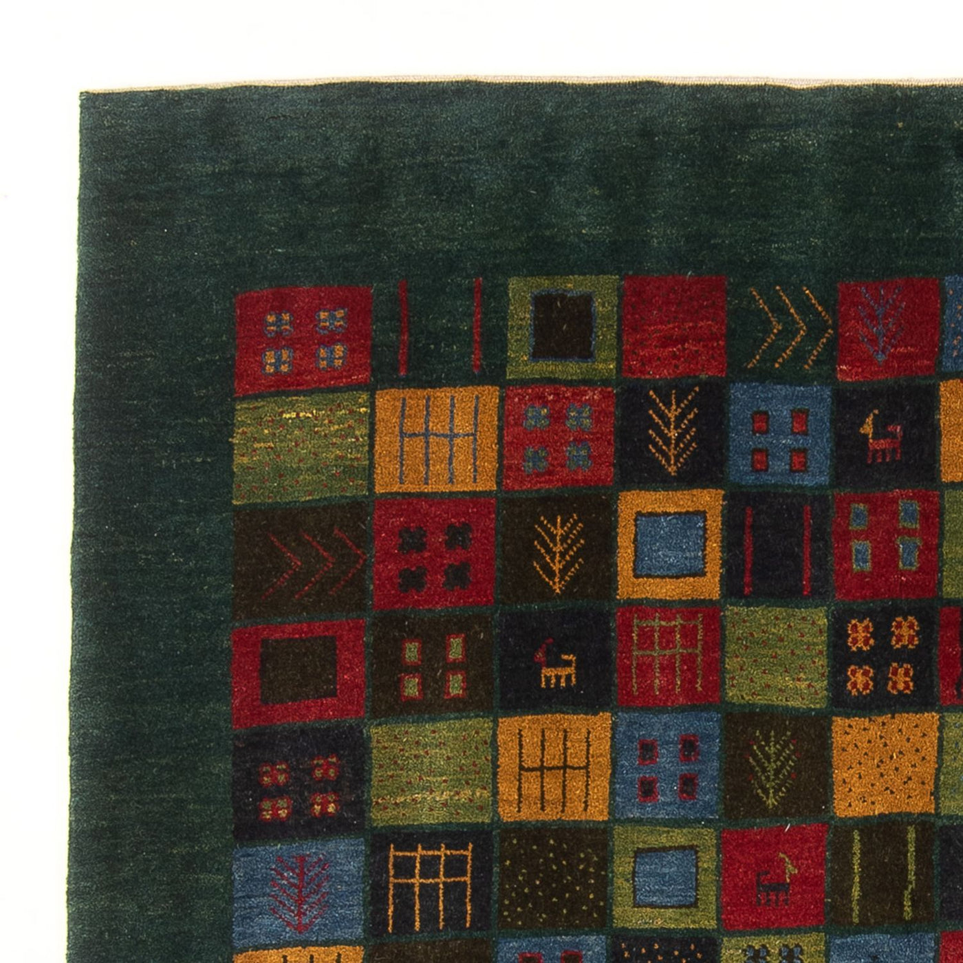 Persisk Gabbeh Teppe 234x174cm - Perserteppich Wollteppich