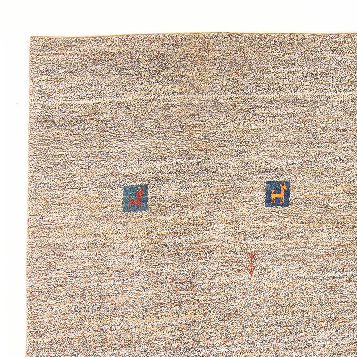 Persisk Gabbeh Teppe 178x243cm - Perserteppich Wollteppich
