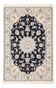 Persisk teppe - Nain - Premium - 120 x 81 cm - mørkeblå