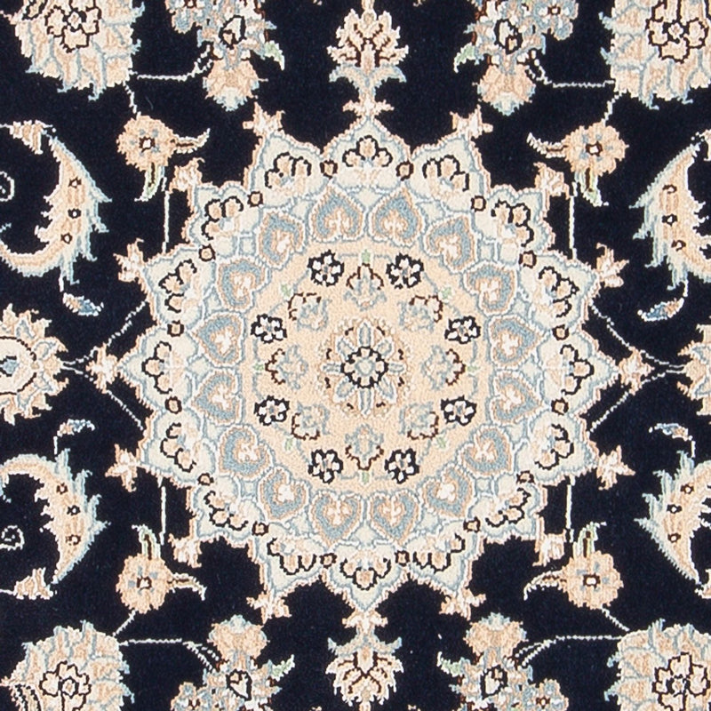Persisk teppe - Nain - Premium - 120 x 81 cm - mørkeblå