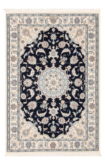 Nain - 6La Teppe 81x122cm - Persisk teppe - mørkeblå
