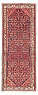 Løper Persisk teppe - Nomadisk - 315 x 122 cm - mørkeblå