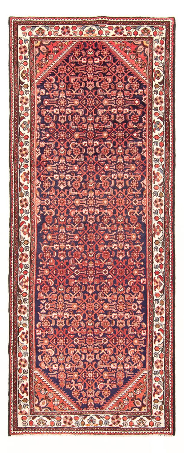 Løper Persisk teppe - Nomadisk - 315 x 122 cm - mørkeblå