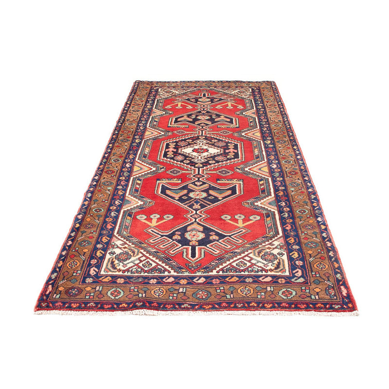 Løper Persisk teppe - Nomadisk - 296 x 119 cm - rød