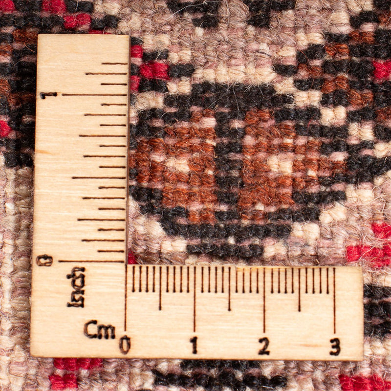 Løper Turkaman teppe - 282 x 100 cm - krem