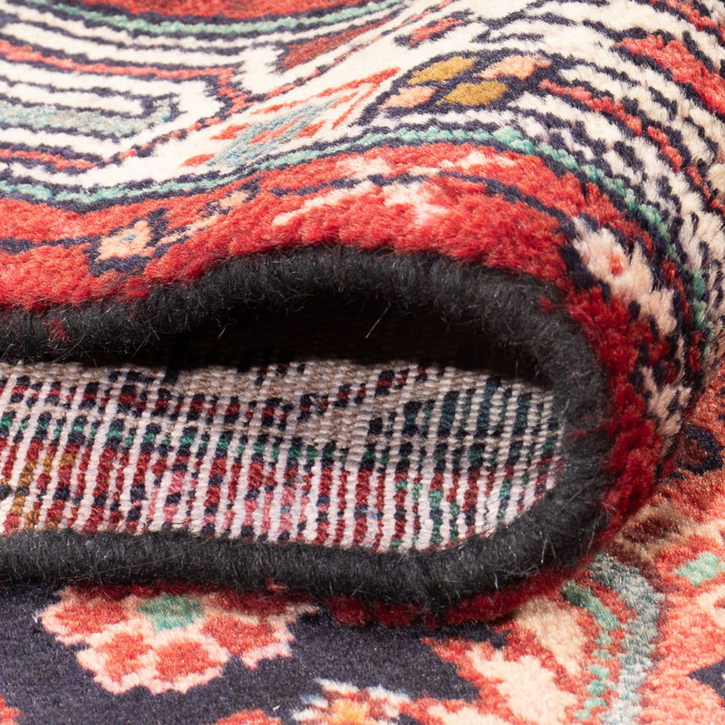 Løper Persisk teppe - Nomadisk - 307 x 97 cm - mørkeblå