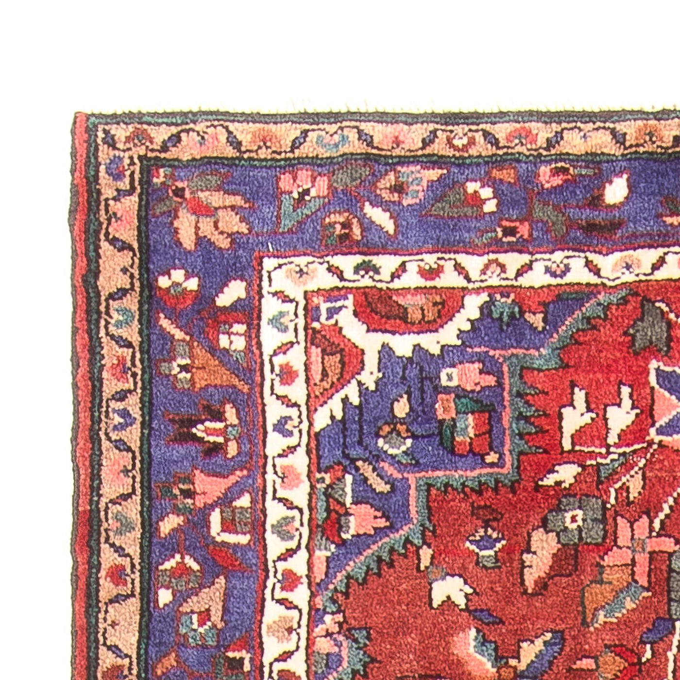 Løper Persisk teppe - Nomadisk - 300 x 113 cm - rød