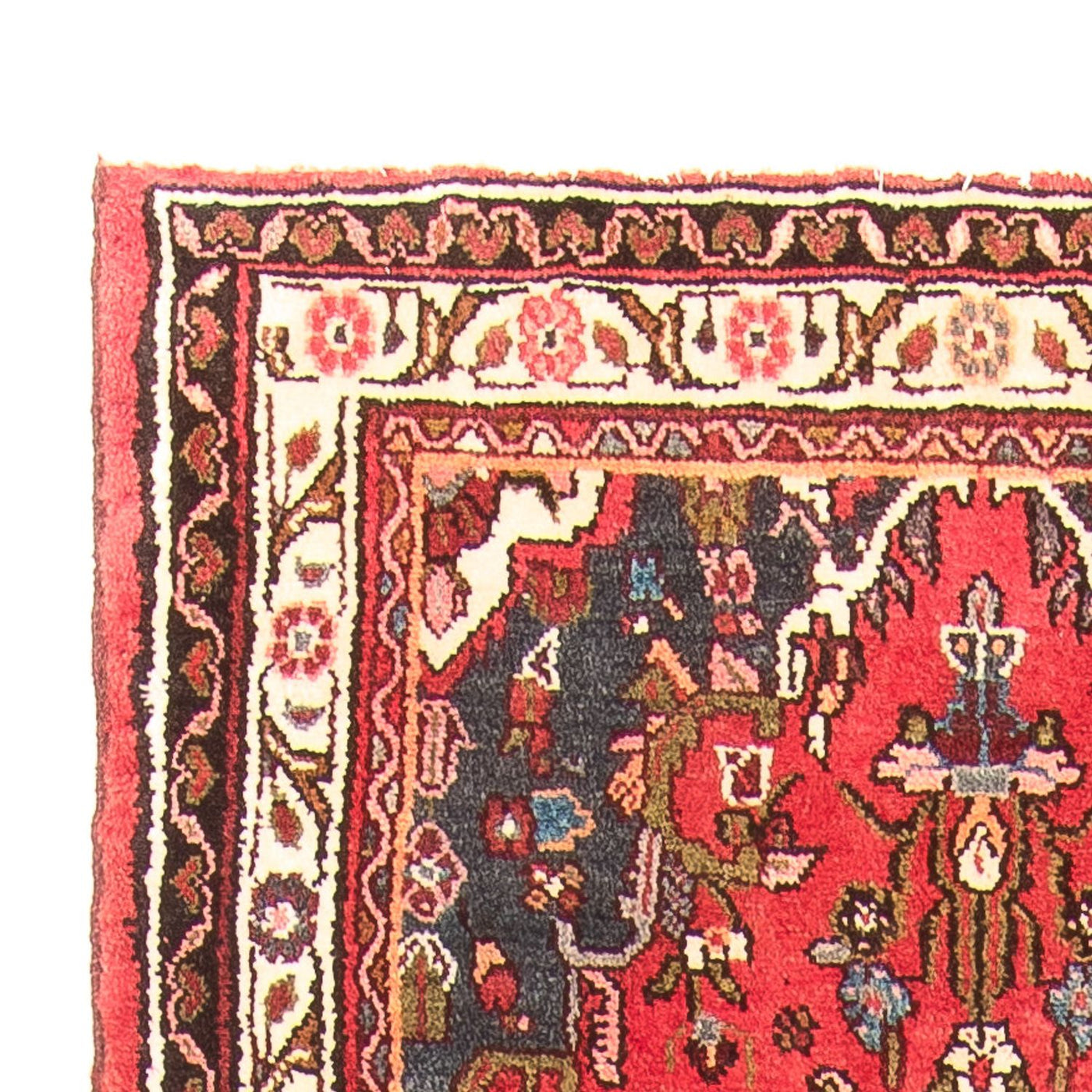 Løper Persisk teppe - Nomadisk - 317 x 106 cm - rød