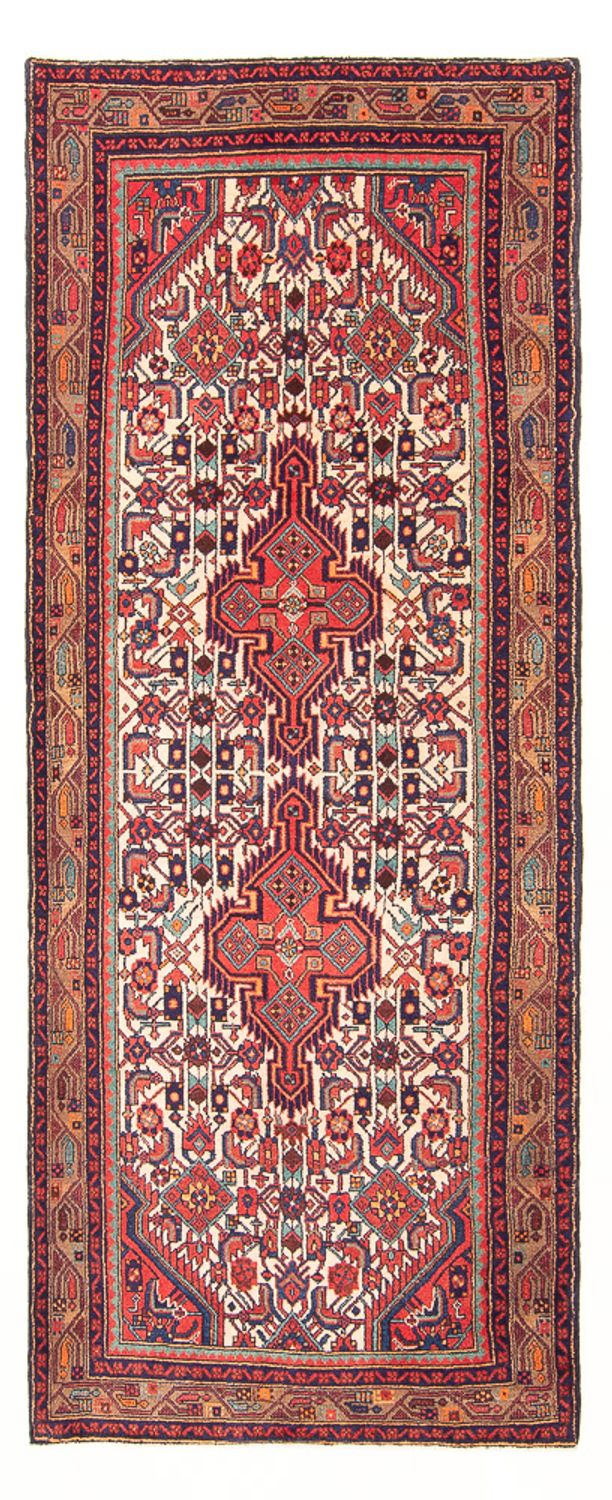 Løper Persisk teppe - Nomadisk - 286 x 112 cm - krem