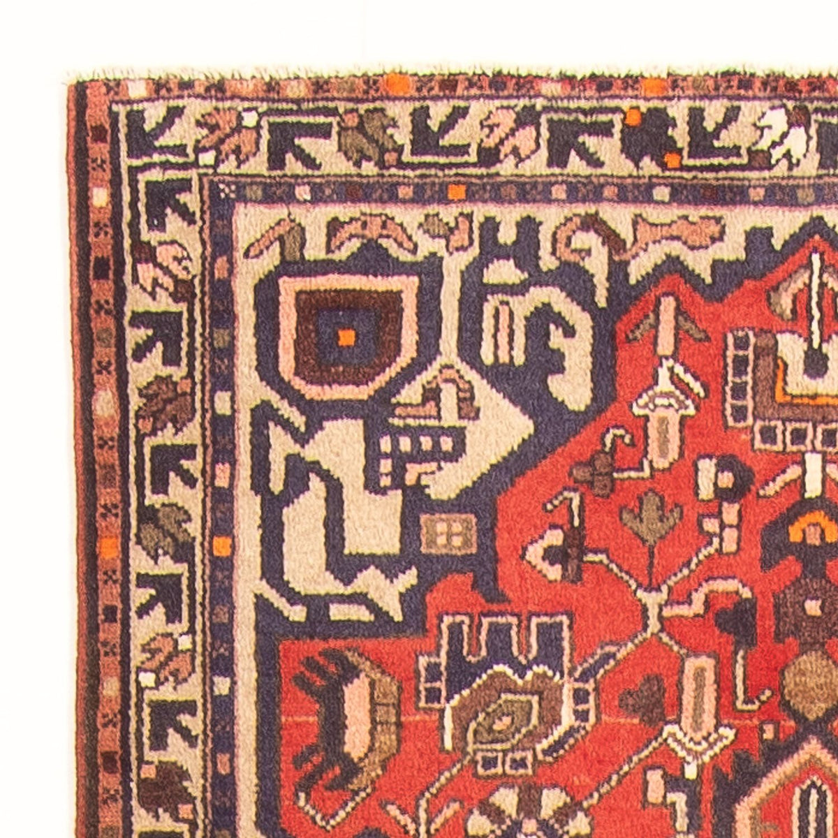 Bidjar - Zanjan Teppe 109x293cm - Persisk teppe - rød