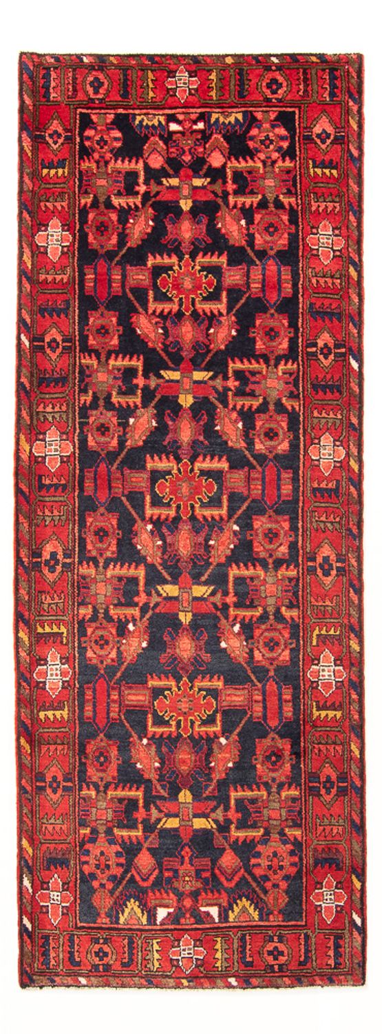 Løper Persisk teppe - Bijar - 310 x 112 cm - mørkeblå