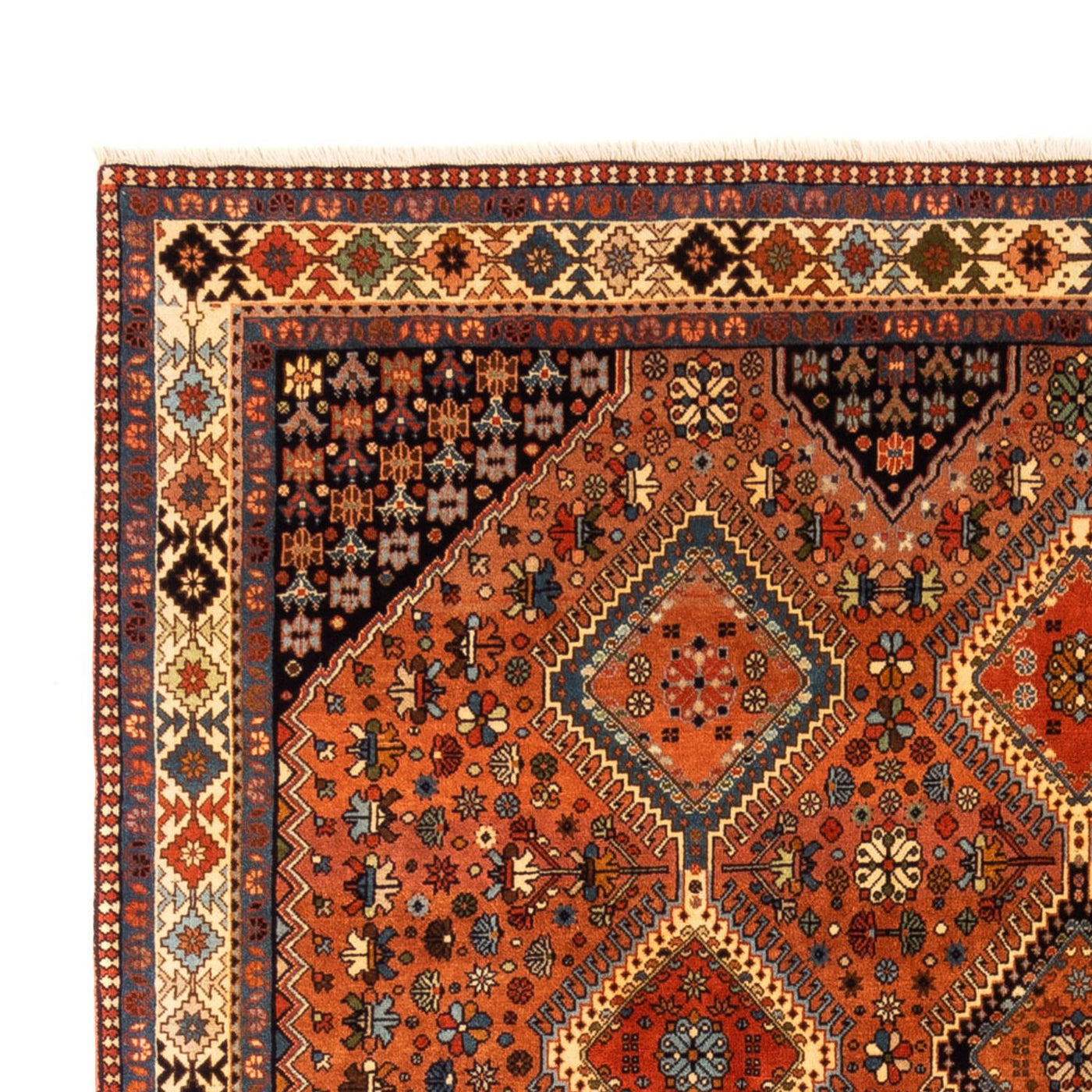 Persisk teppe - Nomadisk - 305 x 202 cm - terrakotta