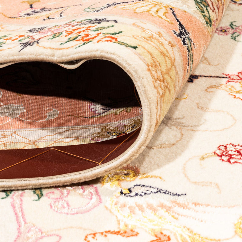 Perserteppich - Täbriz - Royal quadratisch  - 205 x 203 cm - creme