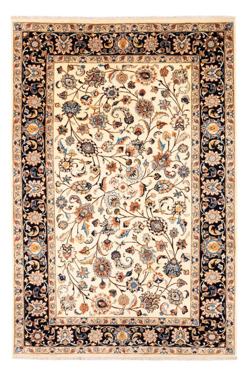 Persisk teppe - klassisk - 296 x 197 cm - lys beige