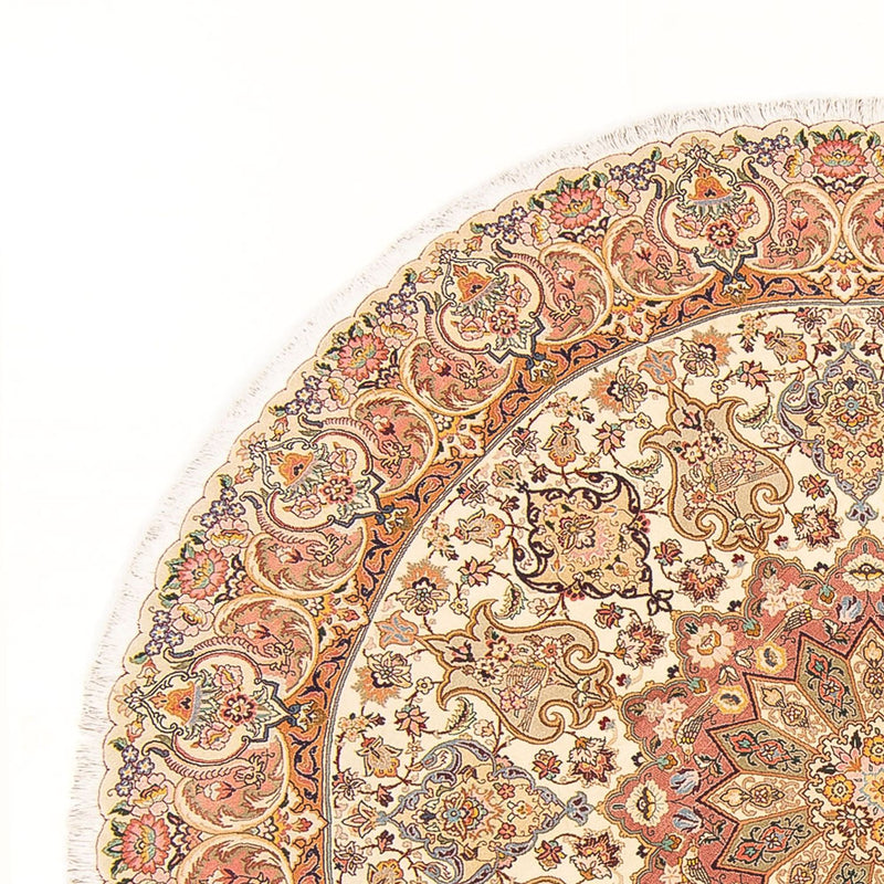 Tabriz - 50 Raj Teppe 200x200cm - Persisk teppe