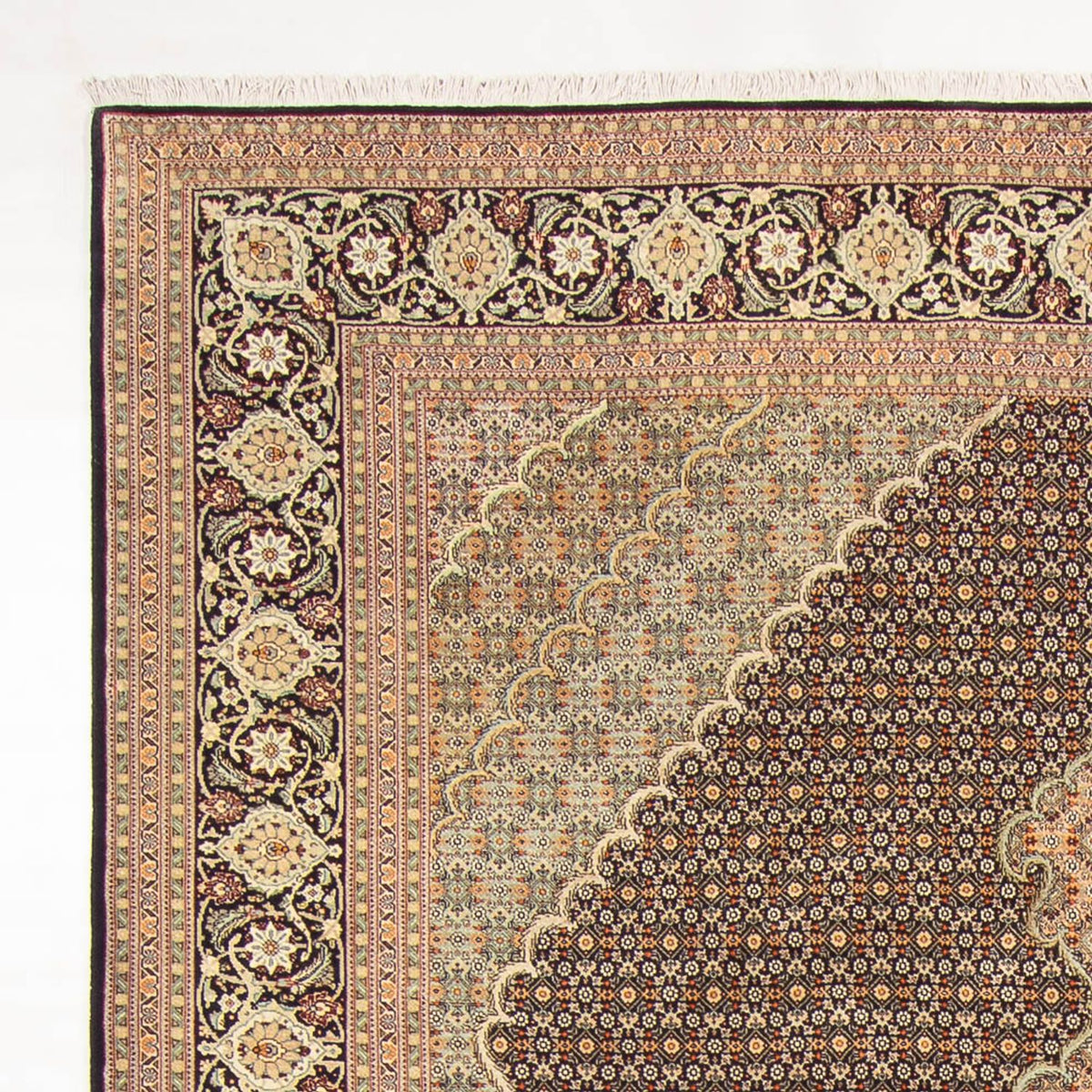 Tabriz - 50 Raj Teppe 199x296cm - Persisk teppe