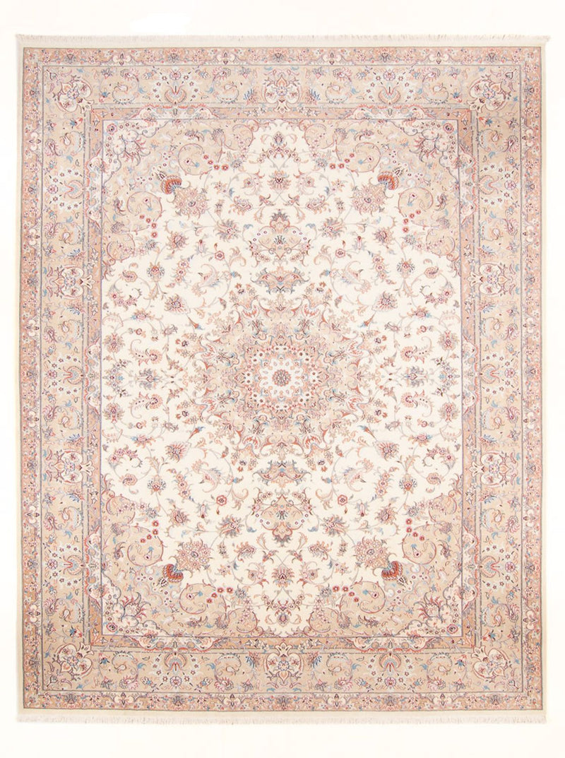 Persisk teppe - Tabriz - Royal - 343 x 247 cm - krem