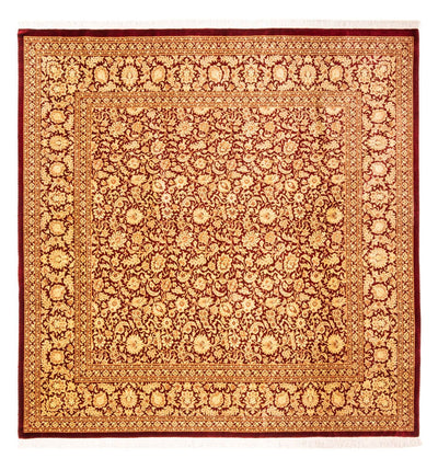 Qom silke Teppe 200x200cm - Persisk teppe