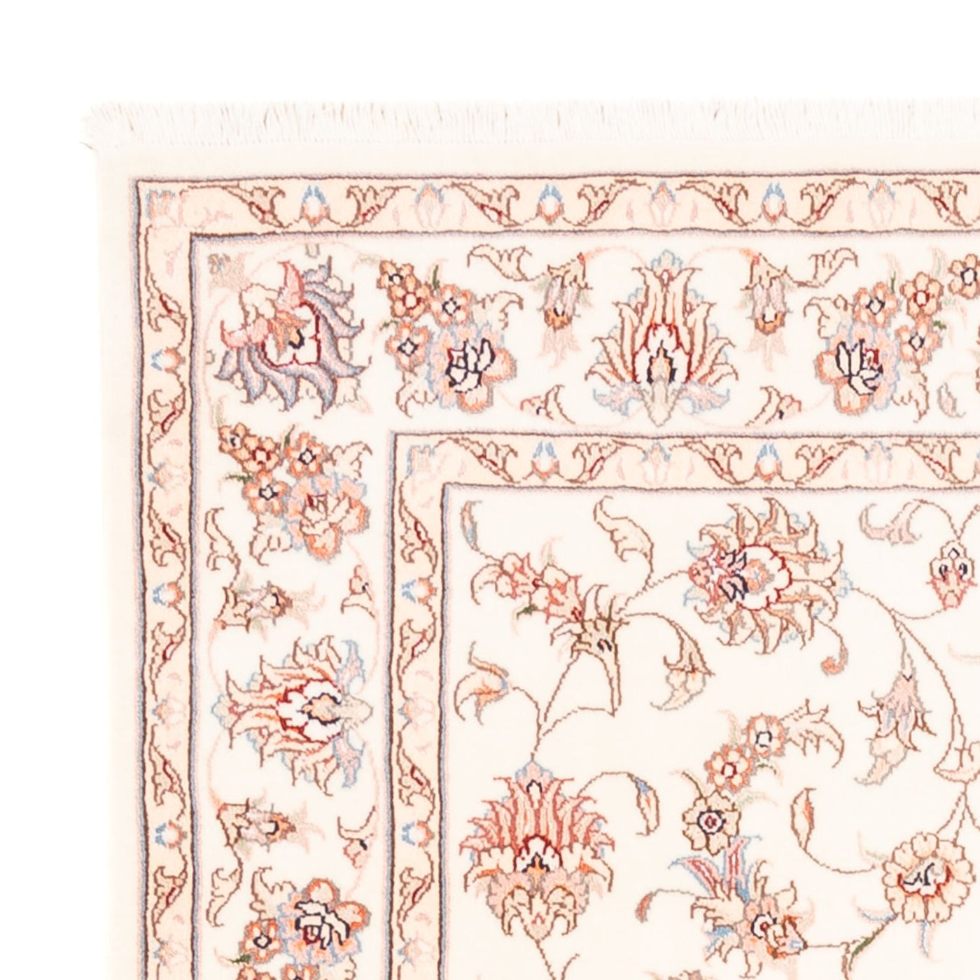 Persisk teppe - Tabriz - 179 x 118 cm - krem
