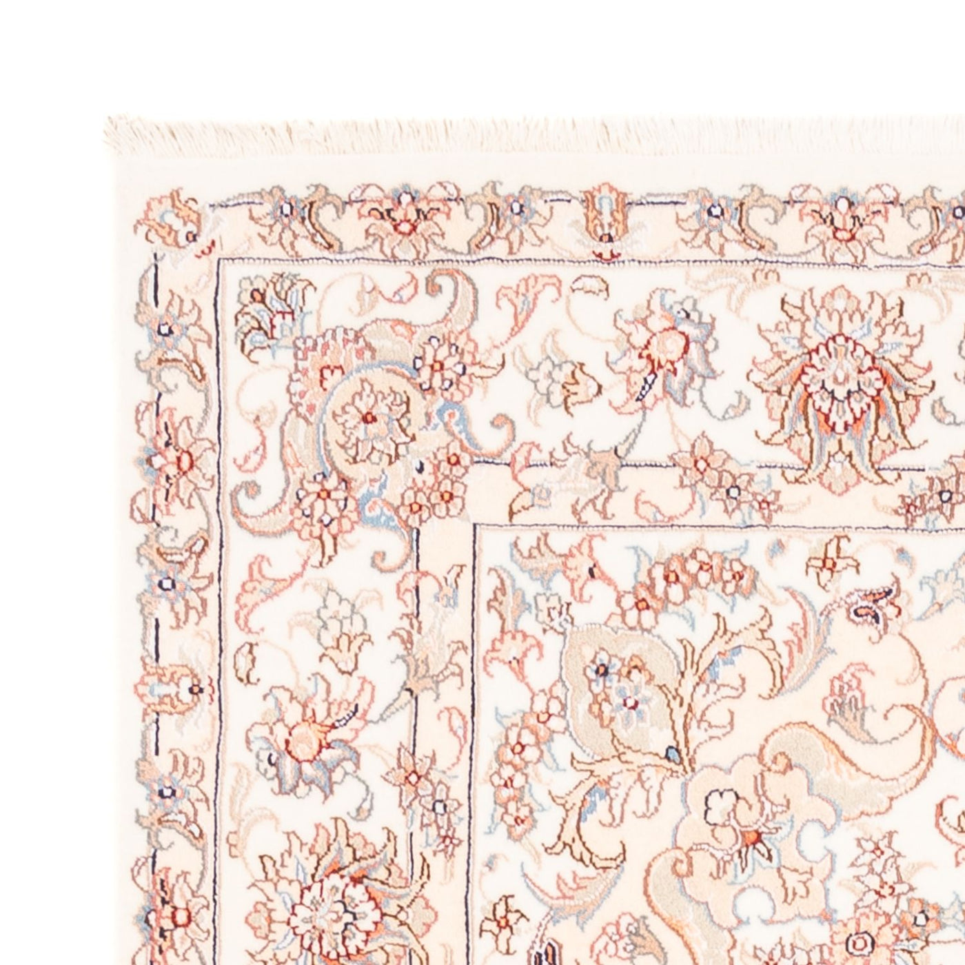 Persisk teppe - Tabriz - 200 x 147 cm - krem