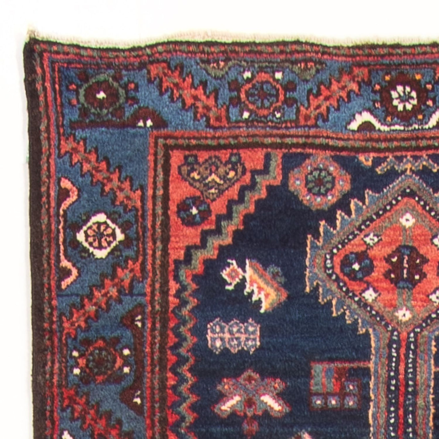 Løper Persisk teppe - Nomadisk - 515 x 105 cm - mørkeblå